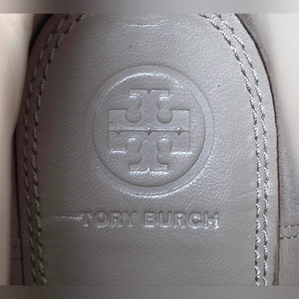 TORY BURCH SIDNEY LEATHER RIDING BOOTS. - Picture 11 of 12
